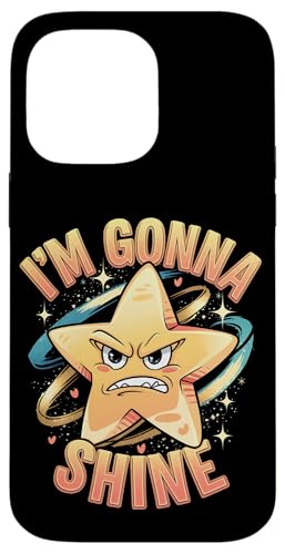 Lustiger Stern Entschlossenheit Motivation Vintage Hülle für iPhone 14 Pro Max von Vertrauen Inspirierend Positiv Geschenk