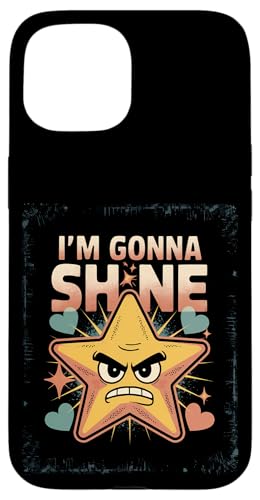 Lustiger Stern Entschlossenheit Motivation Vintage Hülle für iPhone 15 von Vertrauen Inspirierend Positiv Geschenk