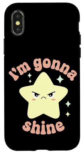 Lustiger Stern Entschlossenheit Motivation Vintage Hülle für iPhone X/XS Lustiger Stern Entschlossenheit Motivation Vintage Hülle für iPhone X/XS von Vertrauen Inspirierend Positiv Geschenk