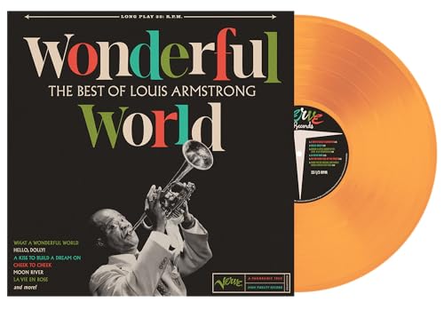 Wonderful World: The Best Of Louis Armstrong [Orange Crush LP] [Amazon Exclusive] [Vinyl LP] von Verve Label Group