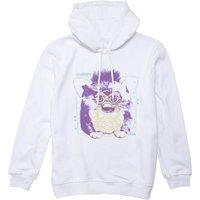 Furby Blue Print Hoodie - White - L von VeryNeko