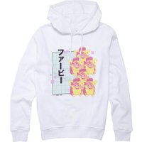 Furby Glitched Hoodie - White - XXL Furby Glitched Hoodie - White - XXL von VeryNeko