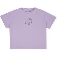 Lion King Women's Cropped T-Shirt - Lilac - XS - Flieder von VeryNeko
