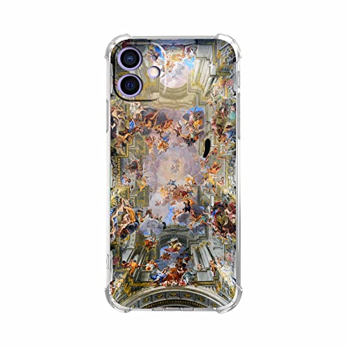 Vesidurt Renaissance Art Schutzhülle für iPhone 12, ästhetisches Europa, Malerei für Männer und Frauen, einzigartige, weiche TPU-Schutzhülle, kompatibel mit iPhone 12, VESIP12_27 von Vesidurt