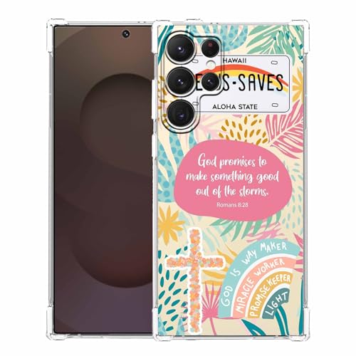 Vesidurt Schutzhülle für Samsung Galaxy S25, Motiv: Jesus, ultraklar, christliches Positivitätszitat-Muster, trendige, weiche TPU-Schutzhülle, kompatibel mit Galaxy S25 Ultra Vesidurt Schutzhülle für Samsung Galaxy S25, Motiv: Jesus, ultraklar, christliches Positivitätszitat-Muster, trendige, weiche TPU-Schutzhülle, kompatibel mit Galaxy S25 Ultra von Vesidurt