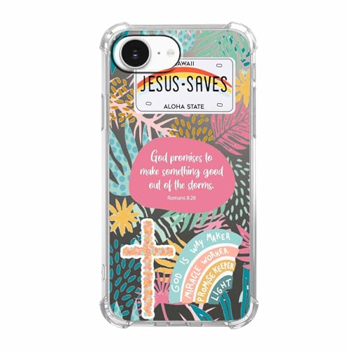 Vesidurt Schutzhülle für iPhone 16e mit christlichen positiven Zitaten, trendige, weiche TPU-Schutzhülle, kompatibel mit iPhone 16e, transparent Vesidurt Schutzhülle für iPhone 16e mit christlichen positiven Zitaten, trendige, weiche TPU-Schutzhülle, kompatibel mit iPhone 16e, transparent von Vesidurt
