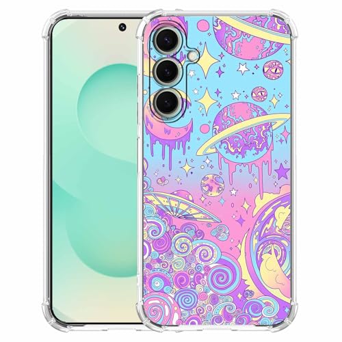 Vesidurt Trippy Alien Art Schutzhülle für Samsung Galaxy S25+, ästhetisches psychedelisches Hippie-Muster, trendige, weiche TPU-Hülle, kompatibel mit Galaxy S25 Plus Vesidurt Trippy Alien Art Schutzhülle für Samsung Galaxy S25+, ästhetisches psychedelisches Hippie-Muster, trendige, weiche TPU-Hülle, kompatibel mit Galaxy S25 Plus von Vesidurt