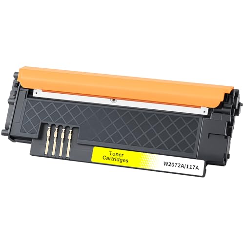Veson 117A Toner mit Chip Kompatibel für HP 117A für Color Laser MFP 179fwg 178nwg 178nw 179fnw 150nw 150w 178 179 W2072A(Gelb) von Veson