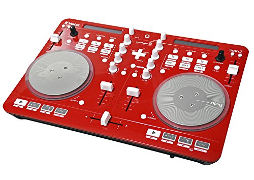 Vestax Spin 2 Red MIDI Controller rot von Vestax