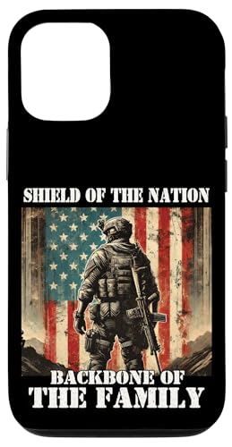 Schild Das Rückgrat der Familie, das Rückgrat der Familie, der Militärvater, der Vater Hülle für iPhone 12/12 Pro Schild Das Rückgrat der Familie, das Rückgrat der Familie, der Militärvater, der Vater Hülle für iPhone 12/12 Pro von Veteran Dad Hero Apparel.USA