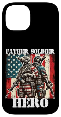 Stolzer Militärveteran Vater Soldat Held Veterans Day Papa Hülle für iPhone 14 Stolzer Militärveteran Vater Soldat Held Veterans Day Papa Hülle für iPhone 14 von Veteran Dad Hero Apparel.USA