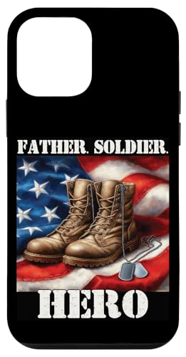 Stolzer Vater Sohn Tochter Armee Militär Soldat Veteran Papa Hülle für iPhone 12 mini Stolzer Vater Sohn Tochter Armee Militär Soldat Veteran Papa Hülle für iPhone 12 mini von Veteran Dad Hero Apparel.USA
