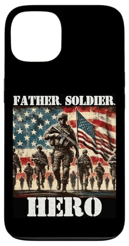 Stolzer Vater Sohn Tochter Ehefrau der Armee Militär Veteran Papa Hülle für iPhone 13 Stolzer Vater Sohn Tochter Ehefrau der Armee Militär Veteran Papa Hülle für iPhone 13 von Veteran Dad Hero Apparel.USA
