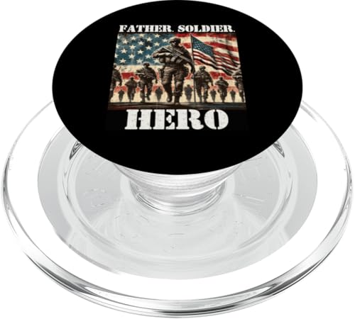 Stolzer Vater Sohn Tochter Ehefrau der Armee Militär Veteran Papa PopSockets PopGrip für MagSafe Stolzer Vater Sohn Tochter Ehefrau der Armee Militär Veteran Papa PopSockets PopGrip für MagSafe von Veteran Dad Hero Apparel.USA