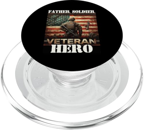 Stolzer Vater Sohn Tochter Ehefrau der Armee Militär Veteran Papa PopSockets PopGrip für MagSafe Stolzer Vater Sohn Tochter Ehefrau der Armee Militär Veteran Papa PopSockets PopGrip für MagSafe von Veteran Dad Hero Apparel.USA