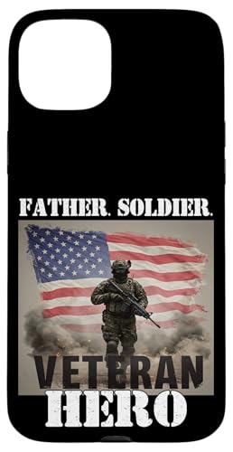 Stolzer Veteran Father Soldier Hero Military Dad Veterans Day Hülle für iPhone 15 Plus Stolzer Veteran Father Soldier Hero Military Dad Veterans Day Hülle für iPhone 15 Plus von Veteran Dad Hero Apparel.USA