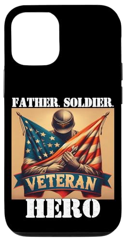 Stolzer Veteran Vater Soldat Held Militär Veteran Papa Papa Papa Hülle für iPhone 12/12 Pro Stolzer Veteran Vater Soldat Held Militär Veteran Papa Papa Papa Hülle für iPhone 12/12 Pro von Veteran Dad Hero Apparel.USA