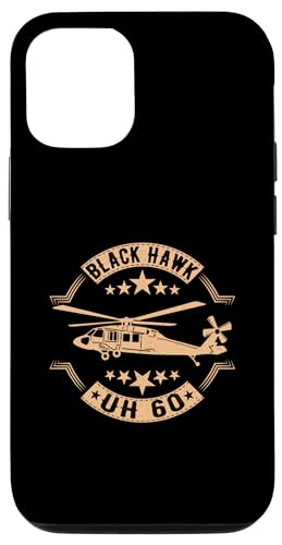 Hülle für iPhone 15 Pro Patriotische USA-Flagge Militärhubschrauber UH-60 Black Hawk von Veterans Black Hawk Gifts for Men & Women