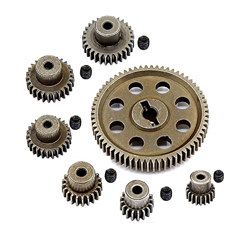 Veumoie 11184 Metal Main Gear 64T Ritzel Motor für 1/10 Rc Auto Amax Redcat 94111 Teile Veumoie 11184 Metal Main Gear 64T Ritzel Motor für 1/10 Rc Auto Amax Redcat 94111 Teile von Veumoie