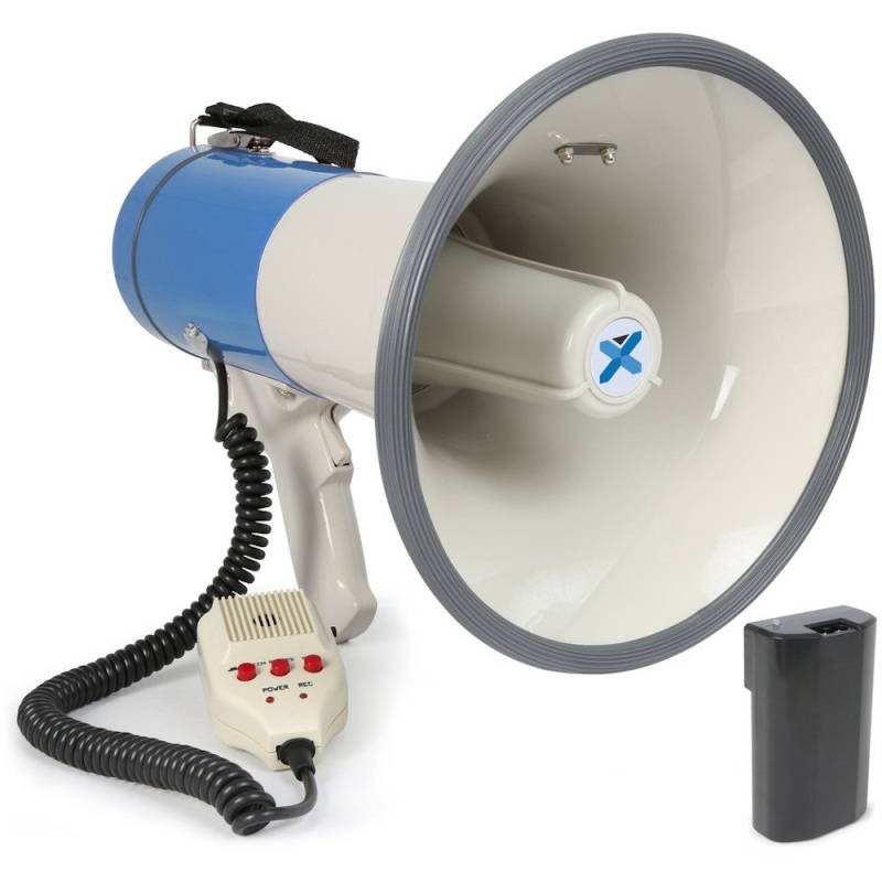 Vexus MEG065 65W Megafon mit Sirene, USB/SD & Akku von Vexus