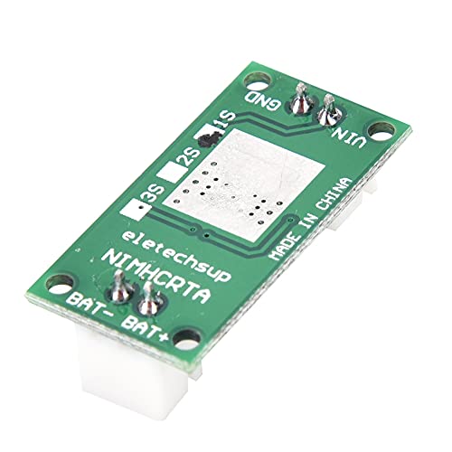 1,5 V 3 V 4,5 V Batterie -Ladegerät mit LED -Indikator -Timer -Terminierung, Konstanter Strombetrieb für Kinderspielzeug -Digitalkamera Solarladung, Effizient (1S) (2s) (3s) (1S) von ViaGasaFamido