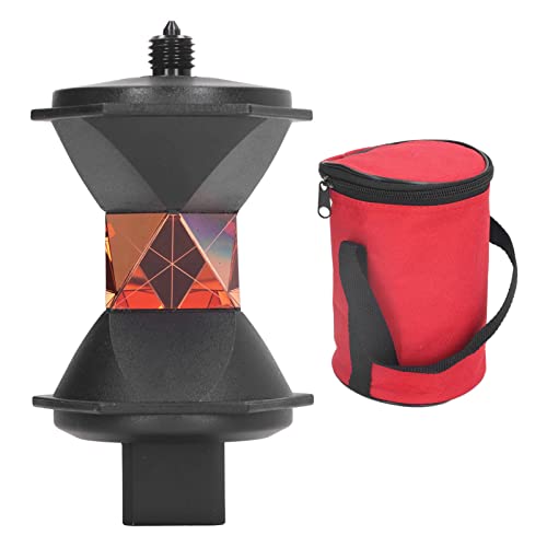 360°-Prisma-Totalstation Mini-Prisma Reflektierendes Prisma Reflektor-Vermessungsprisma +23,1 Mm Versatz für Messungen mit Aufbewahrungstasche von ViaGasaFamido