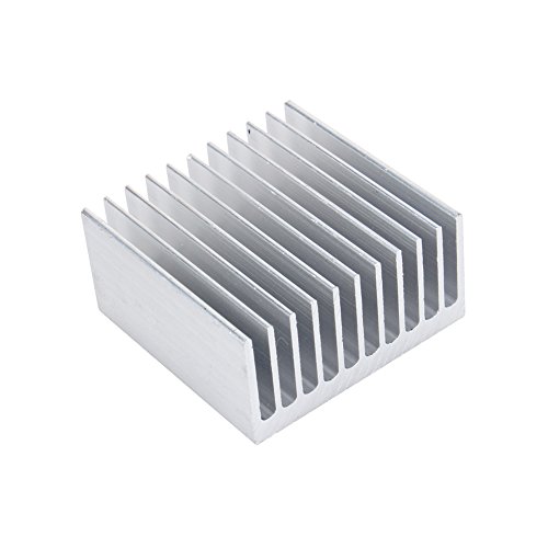 Aluminium-Kühlkörper Kühlkörper-Modul Kühlrippe Aluminium-Wärmediffusions-Kühlrippe Für Led-Verstärker-Transistor-Ic-Modul 40 Mm * 40 Mm * 20 Mm,Kühlkörper von ViaGasaFamido