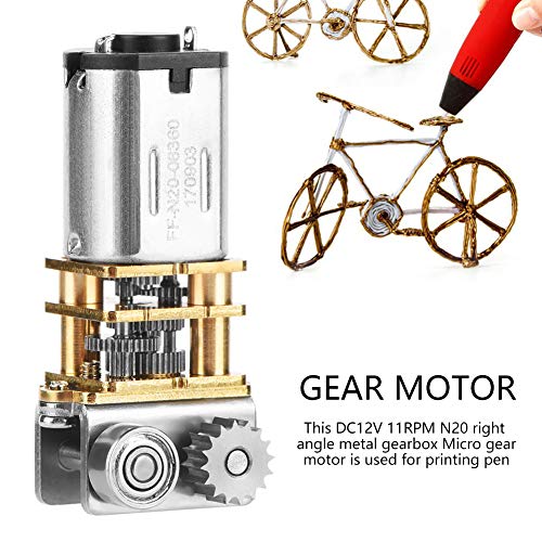 DC -Motor mit Niedrigem Geräusch -Getriebemotor für 3D Druckstift Zuverlässig und Einfach zu Installieren DC12V 11 U/Min N20 für Künstler und Hobbyisten DC -Motor mit Niedrigem Geräusch -Getriebemotor für 3D Druckstift Zuverlässig und Einfach zu Installieren DC12V 11 U/Min N20 für Künstler und Hobbyisten von ViaGasaFamido