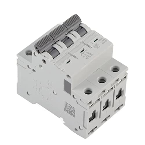 Nenner IP20-Stromkreis für AC 230 V/400 V Doppelspannung, Nennstrom 1a-63A-Überlastung und Kurzschlussschutz (50A) von ViaGasaFamido