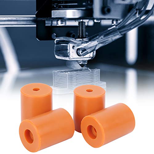 Silikon -Level -Säule 4pcs für 3D -Drucker Ender 2/Ender 3/Ender 3 Pro Cr 10/10s Pro, Bestehend aus Hochwertigem Silikonmaterial, Hitzebett -Silikon -Leveling mit Einfachem von ViaGasaFamido