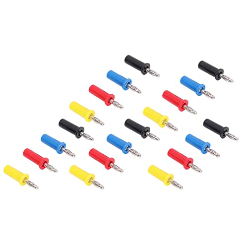 ViaGasaFamido 5 Sets Plug -Stecker von Bananen -Messing, Stabilen Arbeiten für Elektronik und Industriegeräte, 32A Bananen Steckeranschluss, Gilt für Elektronische Instrumente und Schweißmaschinen ViaGasaFamido 5 Sets Plug -Stecker von Bananen -Messing, Stabilen Arbeiten für Elektronik und Industriegeräte, 32A Bananen Steckeranschluss, Gilt für Elektronische Instrumente und Schweißmaschinen von ViaGasaFamido