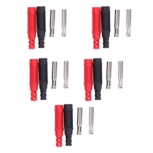 ViaGasaFamido Hochleistungs -Bananenstopfen Vom Typ Lantern - 10pcs PA Isolierte Sicherheitshöhlen für Schweißmaschinen, Solarzellen und Mehr - 30 VAC -60VDC, 24A ViaGasaFamido Hochleistungs -Bananenstopfen Vom Typ Lantern - 10pcs PA Isolierte Sicherheitshöhlen für Schweißmaschinen, Solarzellen und Mehr - 30 VAC -60VDC, 24A von ViaGasaFamido
