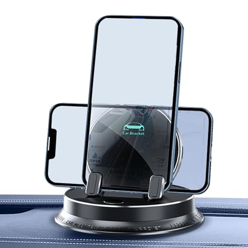 Autotelefoonhouder - Dashboard voorruit telefoonhouders, roterende telefoonhouder voor auto's | Autohouder voor bevestiging, multifunctionele dashboardachteruitkijkspiegel voor auto's, houder geschikt Autotelefoonhouder - Dashboard voorruit telefoonhouders, roterende telefoonhouder voor auto's | Autohouder voor bevestiging, multifunctionele dashboardachteruitkijkspiegel voor auto's, houder geschikt von Vibhgtf