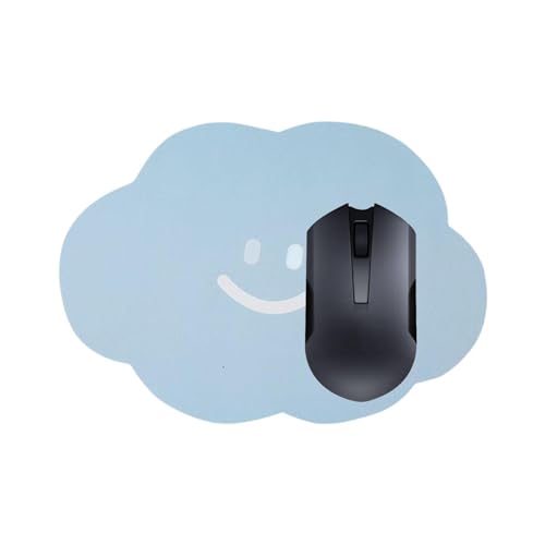 Mauspad mit Wolke, niedliches Mauspad mit rutschfester Gummibasis für Laptop, Schreibtischunterlage für Laptop, Mauspad Mauspad mit Wolke, niedliches Mauspad mit rutschfester Gummibasis für Laptop, Schreibtischunterlage für Laptop, Mauspad von Vibhgtf