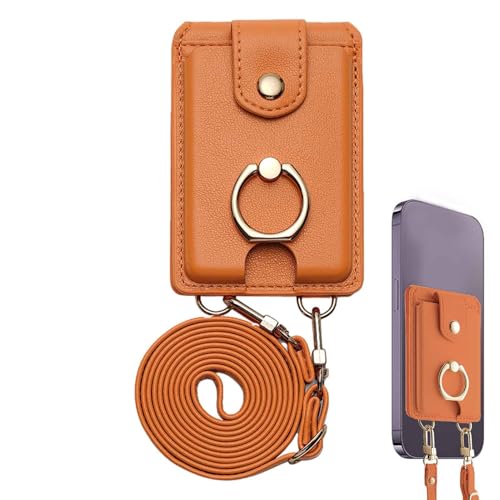Vibhgtf Korthållare För Baksidan AV Telefone, Mobiltelefonkorthållare, Telefonkorthållare - PU-Läderfodral För Telefon Med Ringgrepp, Självhäftande Kreditkortsficka För Smartphones Vibhgtf Korthållare För Baksidan AV Telefone, Mobiltelefonkorthållare, Telefonkorthållare - PU-Läderfodral För Telefon Med Ringgrepp, Självhäftande Kreditkortsficka För Smartphones von Vibhgtf