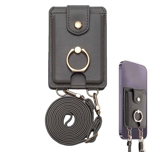 Vibhgtf Korthållare För Baksidan AV Telefone, Mobiltelefonkorthållare, Telefonkorthållare - PU-Läderfodral För Telefon Med Ringgrepp, Självhäftande Kreditkortsficka För Smartphones Vibhgtf Korthållare För Baksidan AV Telefone, Mobiltelefonkorthållare, Telefonkorthållare - PU-Läderfodral För Telefon Med Ringgrepp, Självhäftande Kreditkortsficka För Smartphones von Vibhgtf
