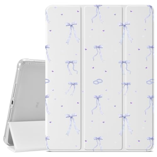 Schutzhülle für iPad Air 6. Generation 27,9 cm (11 Zoll) M2 2024/iPad Air 5. Generation 2022/4. 2020 Generation 27,7 cm (11 Zoll), Blumen-Schutzhülle für Mädchen, Stifthalter, transparente Rückseite von VibrantFruitique
