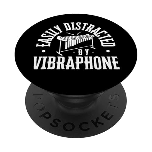 Leicht abgelenkt durch Vibraphone Funny Vibraphonist PopSockets Klebender PopGrip Leicht abgelenkt durch Vibraphone Funny Vibraphonist PopSockets Klebender PopGrip von Vibraphone Gifts for Vibraphonist And Funny Vibist
