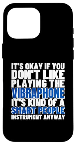 Vibraphone Is For Smart People Lustiger Vibraphonist Hülle für iPhone 16 Pro Max Vibraphone Is For Smart People Lustiger Vibraphonist Hülle für iPhone 16 Pro Max von Vibraphone Gifts for Vibraphonist And Funny Vibist