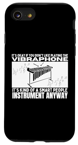 Vibraphone Is For Smart People Lustiger Vibraphonist Hülle für iPhone SE (2020) / 7 / 8 von Vibraphone Gifts for Vibraphonist And Funny Vibist
