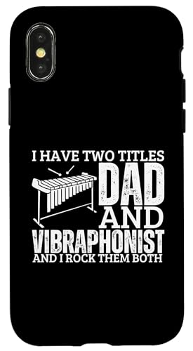 Vibraphonist And Dad Proud Funny Men-Vibraphon Hülle für iPhone X/XS Vibraphonist And Dad Proud Funny Men-Vibraphon Hülle für iPhone X/XS von Vibraphone Gifts for Vibraphonist And Funny Vibist