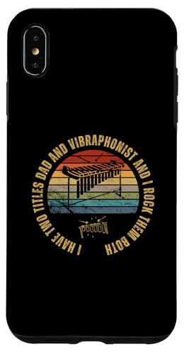 Vibraphonist And Dad Proud Funny Men-Vibraphon Hülle für iPhone XS Max von Vibraphone Gifts for Vibraphonist And Funny Vibist