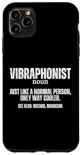 Vibraphonist Definition Stolzer lustiger Vibraphonspieler Hülle für iPhone 11 Pro Max Vibraphonist Definition Stolzer lustiger Vibraphonspieler Hülle für iPhone 11 Pro Max von Vibraphone Gifts for Vibraphonist And Funny Vibist