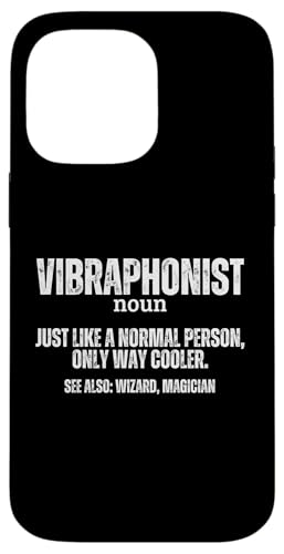 Vibraphonist Definition Stolzer lustiger Vibraphonspieler Hülle für iPhone 14 Pro Max Vibraphonist Definition Stolzer lustiger Vibraphonspieler Hülle für iPhone 14 Pro Max von Vibraphone Gifts for Vibraphonist And Funny Vibist