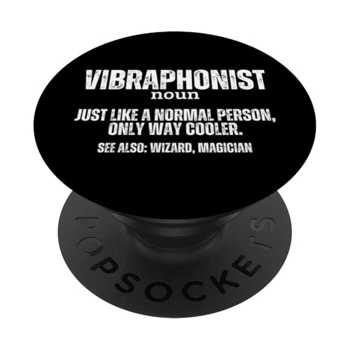Vibraphonist Definition Stolzer lustiger Vibraphonspieler PopSockets Klebender PopGrip Vibraphonist Definition Stolzer lustiger Vibraphonspieler PopSockets Klebender PopGrip von Vibraphone Gifts for Vibraphonist And Funny Vibist
