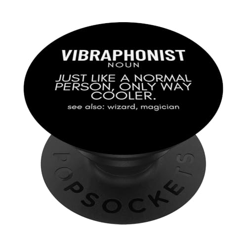 Vibraphonist Definition Stolzer lustiger Vibraphonspieler PopSockets Klebender PopGrip Vibraphonist Definition Stolzer lustiger Vibraphonspieler PopSockets Klebender PopGrip von Vibraphone Gifts for Vibraphonist And Funny Vibist