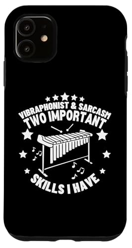 Vibraphonist und Sarcasm Lustiger Vibraphonspieler Hülle für iPhone 11 Vibraphonist und Sarcasm Lustiger Vibraphonspieler Hülle für iPhone 11 von Vibraphone Gifts for Vibraphonist And Funny Vibist