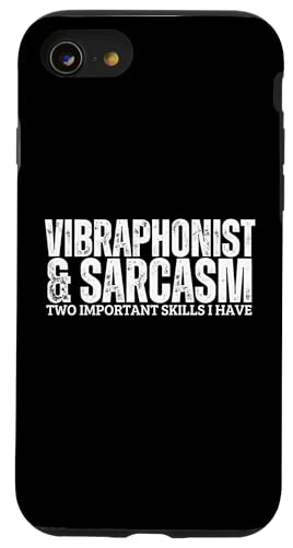 Vibraphonist und Sarcasm Lustiger Vibraphonspieler Hülle für iPhone SE (2020) / 7 / 8 von Vibraphone Gifts for Vibraphonist And Funny Vibist