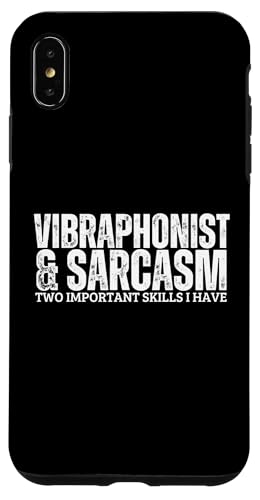 Vibraphonist und Sarcasm Lustiger Vibraphonspieler Hülle für iPhone XS Max Vibraphonist und Sarcasm Lustiger Vibraphonspieler Hülle für iPhone XS Max von Vibraphone Gifts for Vibraphonist And Funny Vibist