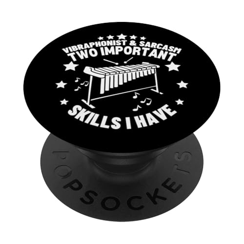 Vibraphonist und Sarcasm Lustiger Vibraphonspieler PopSockets Klebender PopGrip Vibraphonist und Sarcasm Lustiger Vibraphonspieler PopSockets Klebender PopGrip von Vibraphone Gifts for Vibraphonist And Funny Vibist